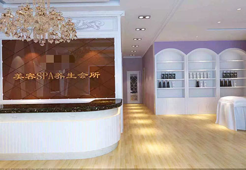 美容院的前臺怎么裝修？